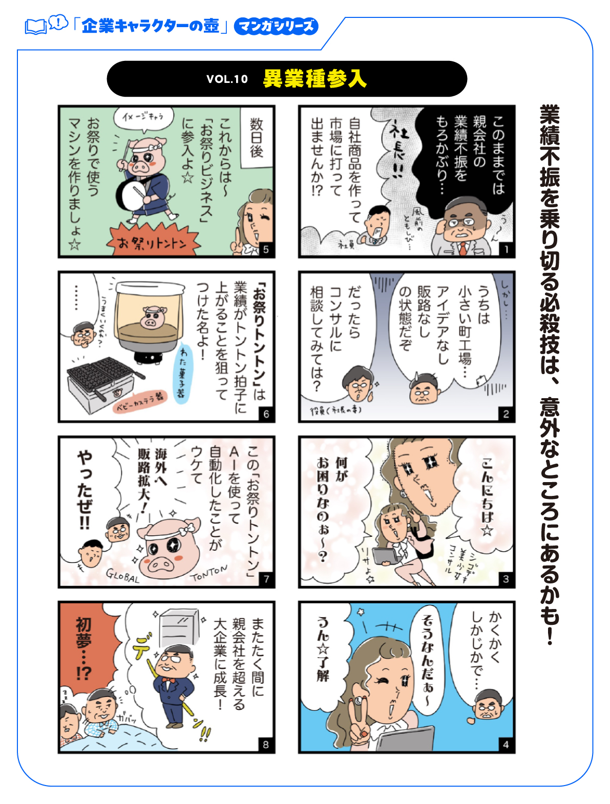 「企業キャラクターの壺」Vol.10