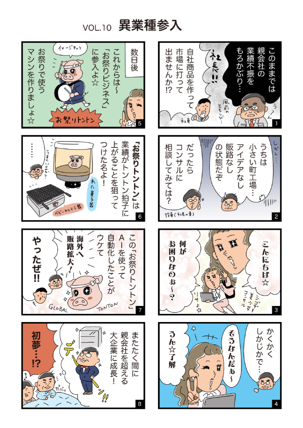 「企業キャラクターの壺」Vol.10